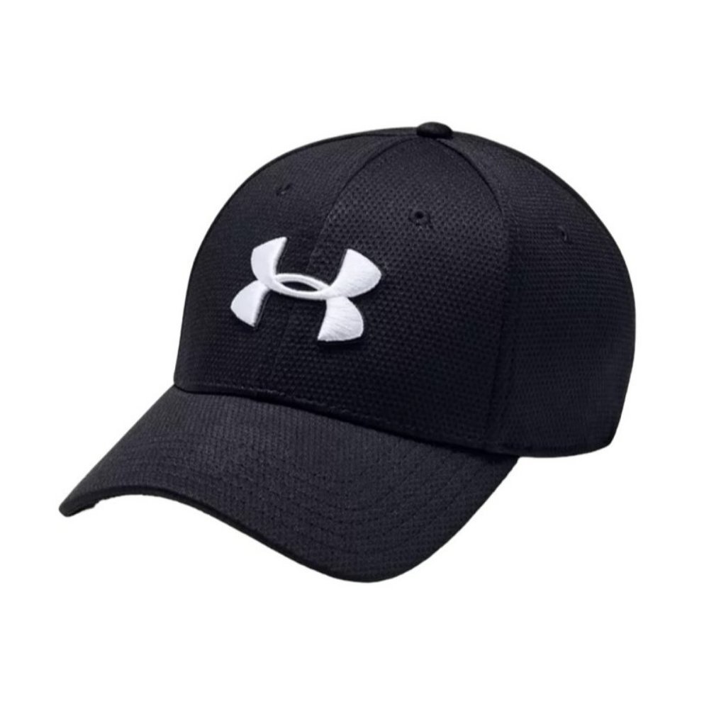 Under‎ Armour Men's UA Blitzing II Stretch Fit Cap L/XL 1254123-001 Black/White